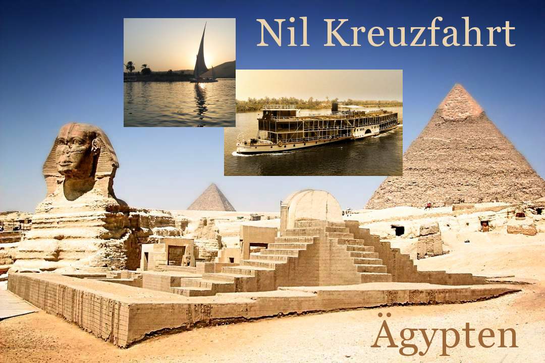 Fluss Schiffsreise Nilkreuzfahrt (gypten)